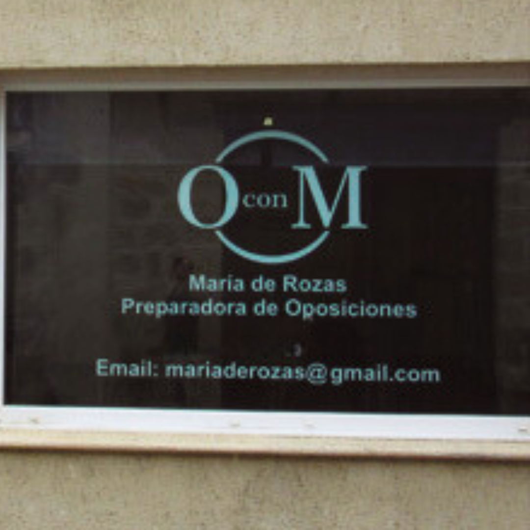 Creación de academia. María de Rozas Calleja. Oposita con María.